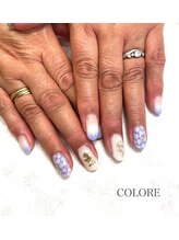 クロレ(COLORE)/紫陽花ネイル♪