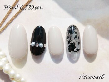 プラスネイル 自由が丘店(PLUS NAIL)/【2835】定額6,589円シルエット