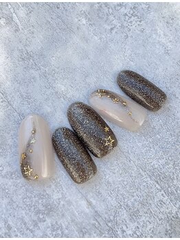 ネイルファクトリー 横浜ベイクォーター店/フラッシュネイル ¥9000