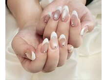 チェリー(Cherry)/【マグネットフレンチネイル】