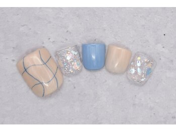 ネイルサロンプリッシュ 横浜店(prish)/6000円 フットネイル