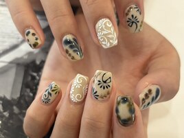 定額制/アート/長さ出し