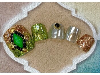 ビービーネイル(BB)/ゴージャスストーンネイル