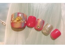 みんなのネイルサロン/夏フットネイル