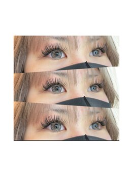 リシェル アイラッシュ小田原店(Richelle eyelash)/＊　アッパー×フラット