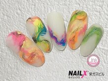 ネイリックス 栄ガスビル(NAILX)/カラフル＆マーブル