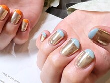 ノラ ミナミアオヤマ(NORA MINAMIAOYAMA)/ミラーカラーフレンチ