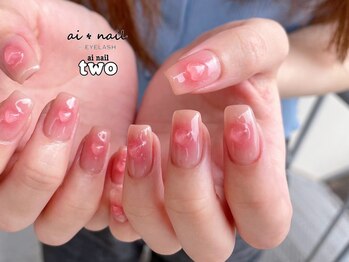 アイネイルトゥー 小倉(ai nail two)/チークネイル