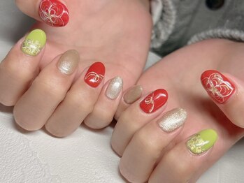 ラドール(La Dhole)/和柄ネイル