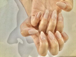 ☆グレージュのシンプルグラデ☆
