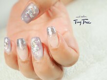 タイニーツリー(Tiny Tree)/梅雨ネイル