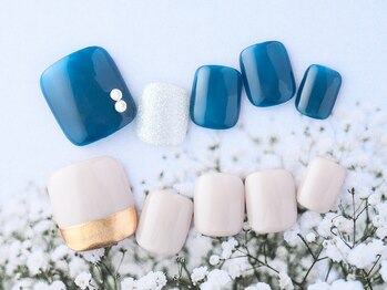 ダッシングディバ ルミネ大宮店(DASHING DIVA)の写真/【思わず自慢したくなる足元に♪】大人の差が出るフットネイル!シンプル~デザインアートも豊富に楽しめる◎