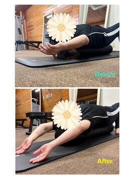 ラムア 鹿児島中央店(LAMUA)/ストレッチメニューの成果☆