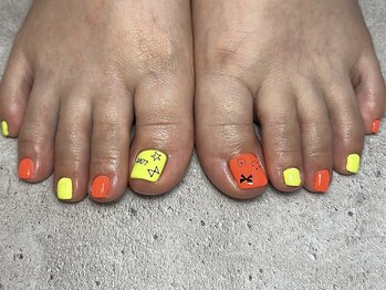 ラグ ネイル(RAG nail)/ネオンネイル/派手