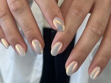 フィロンネイル 蒲田店(filonnail)/ワンカラー+ミラー