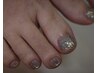 【フットネイル】フットは自由に♪思わず見惚れるうるうるマグネット ￥8,000
