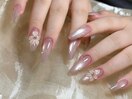 マグネットピンク+ 3Dフラワー
