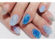 カラン 焼津店(CALIN)/レース風ネイル