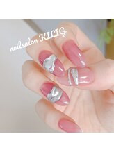 ネイルサロン キリグ(KILIG)/ミラー　リングアート