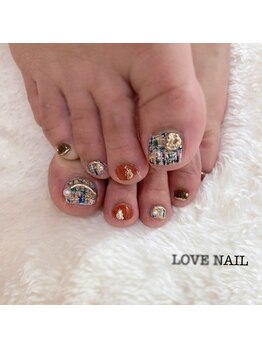 ラブネイル(LOVE NAIL)/ツィードフット