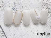 シンプリー 西荻窪店(Simpliee)/定額ネイル￥7900