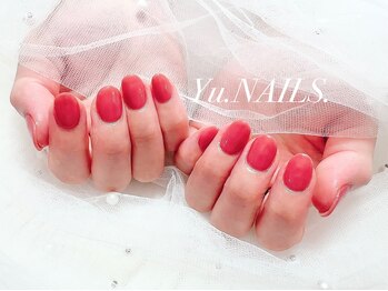 ユーネイルズ 恵比寿(Yu.NAILS.)/うる艶◎テラコッタレッド