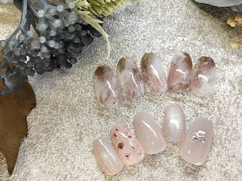 イロドリネイル(Irodori Nail)の写真/【お洒落すぎる】ニュアンスネイルならお任せ。うねうねラインやラメ、芸術的な個性派デザインアートネイル