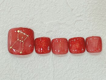 リデル(liddell)/星座デザイン×FOOTネイル