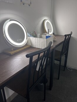 癒し～ぷ 熊本店/メイクアップスペース