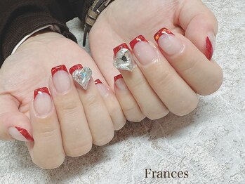 フランセス(Frances)/赤ガラスフレンチ