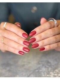 赤マットフレンチ