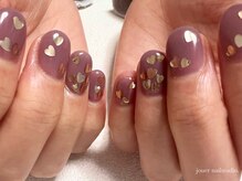ジュエ ネイルスタジオ(jouer nailstudio.)/ハートホロネイル