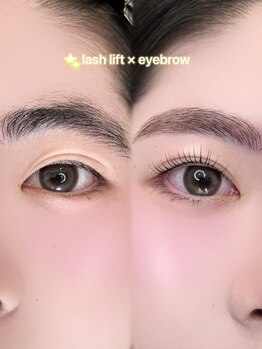 メル(meru)/eyebrow × lash lift