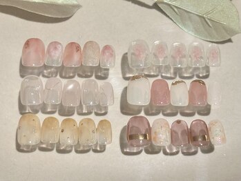 アメリアンドカシェット(Amelie&Cachette)/season nail -art-