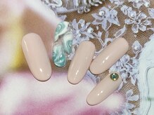 オズ ネイルアンドアイ(OZ NAIL&EYE)/マーブルローズ