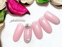 ネイルグラマラス 西新井店/《パラジェル》上品冬ネイル