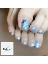 カリネイル(Calli nail)/フット　親指2本アート