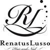 レナトゥス ルッソ(RenatusLusso)ロゴ