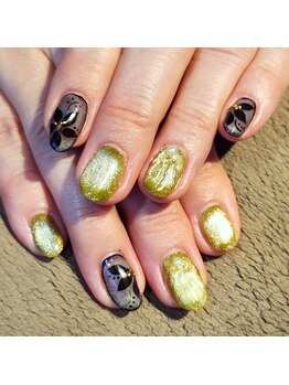 【オリーブグリーンマグ×黒】