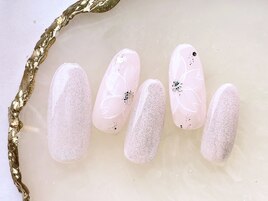 桜ネイル￥8980