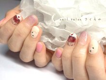 さくらや/甘い甘いカップケーキネイル♪