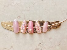 ラウレアルア(Laure’a lua)/春のツイードネイル♪