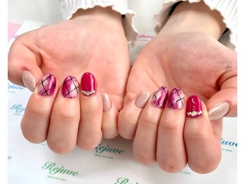 リジュベ(Rejuve)/冬のピンクチェック☆