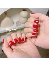 レリーズ ネイル(Lelys nail)/ワンカラー、フラッシュネイル