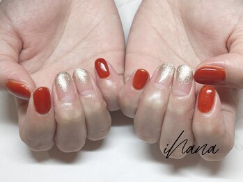 イハナ(ihana)/ワンカラ―+グラデ