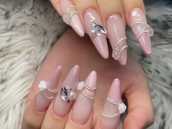 リンネイル 新大久保店(Rin Nail)/#待ち込みデザインOK　#付け放題