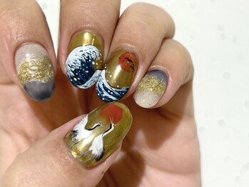 アトリエ イサイ(Atelier isAi)の写真/下北沢に異彩を放つをコンセプトにしたアート特化型ネイルサロン。高い技術力で自分らしい理想の指先に♪