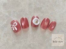 リトルビュー(little view)/ぷくぷくリボン¥11980