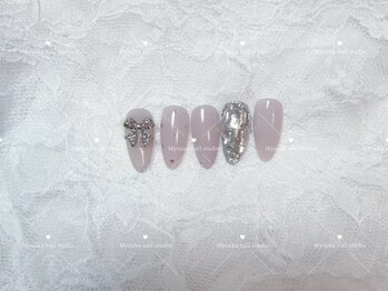 人気ワンホンネイル