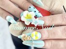 【miyuu】夏ネイル